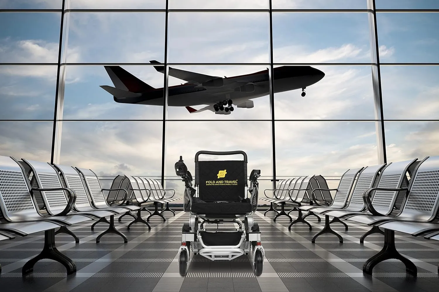 Premium Lightweight Folding Electric Wheelchair: Long-Range, Heavy Duty Power Chair
