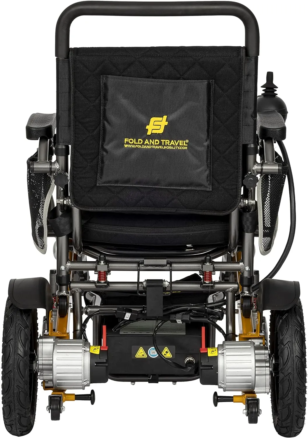 Premium Lightweight Folding Electric Wheelchair: Long-Range, Heavy Duty Power Chair