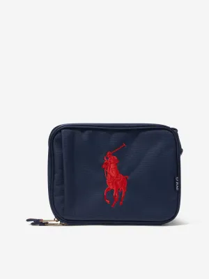 Ralph Lauren Kids Logo Lunch Bag in Navy
