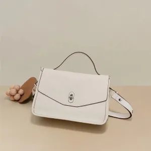 Simple Crossbody Bag With Top Handle