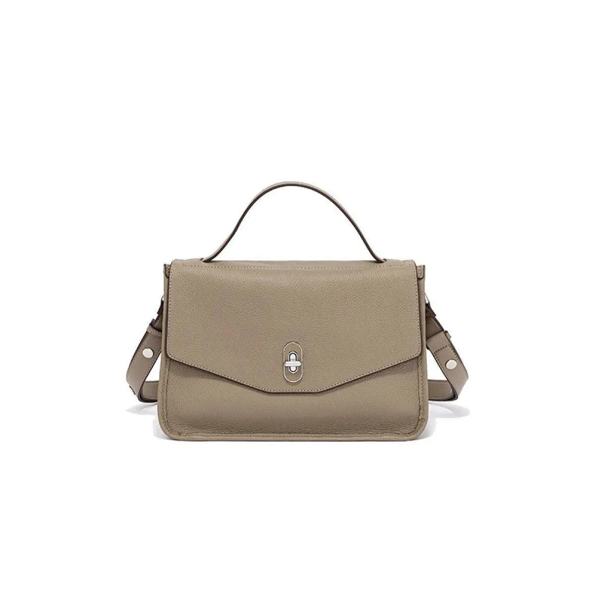 Simple Crossbody Bag With Top Handle
