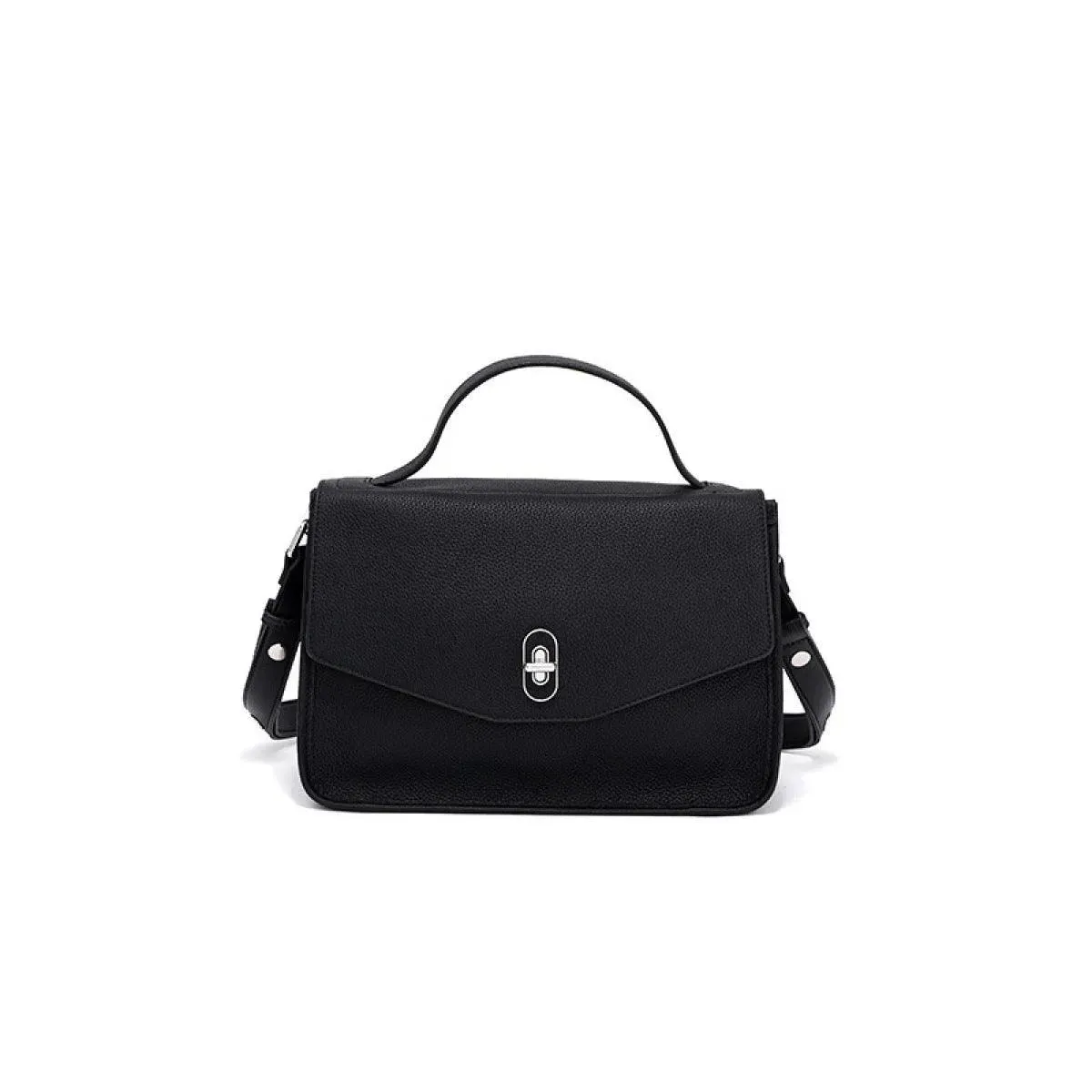 Simple Crossbody Bag With Top Handle
