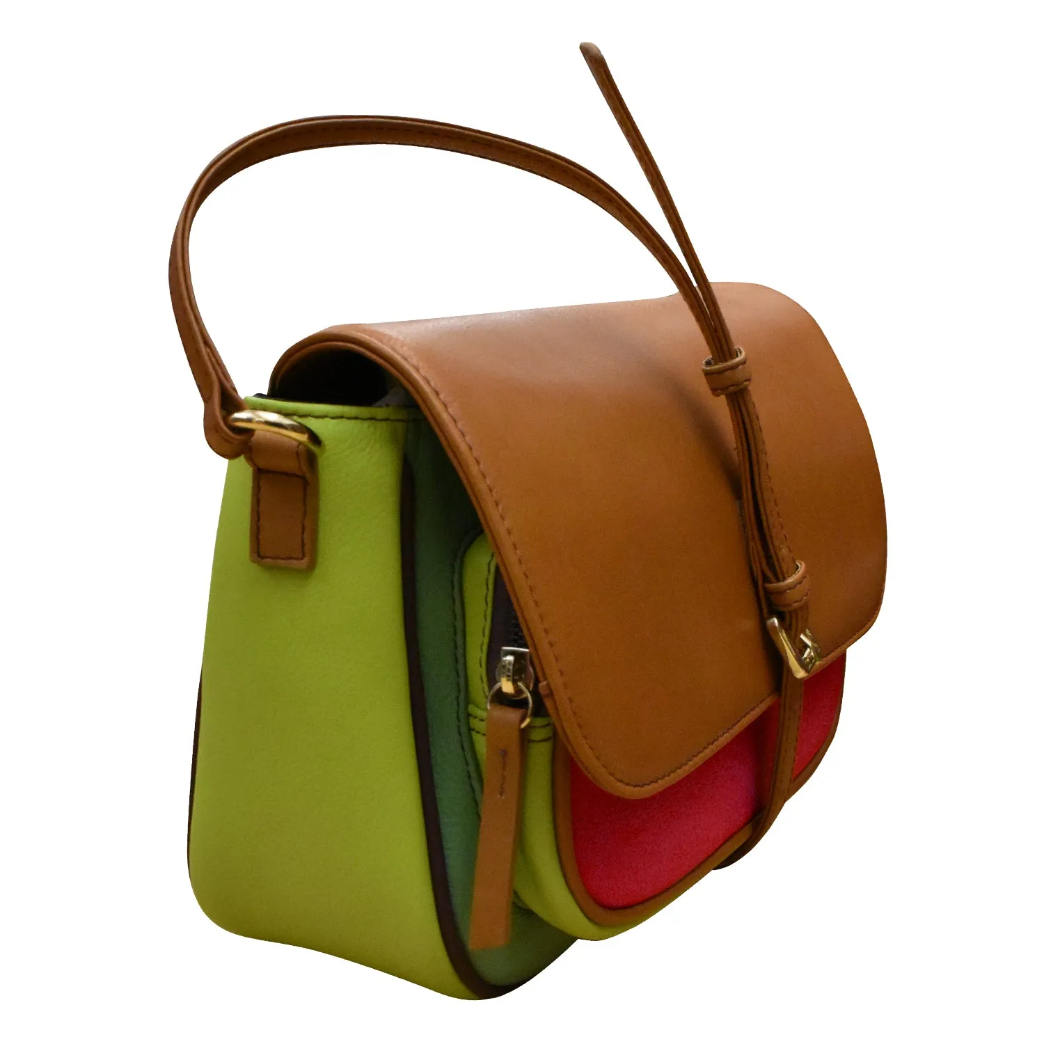 Single Pocket Flap Crossbody