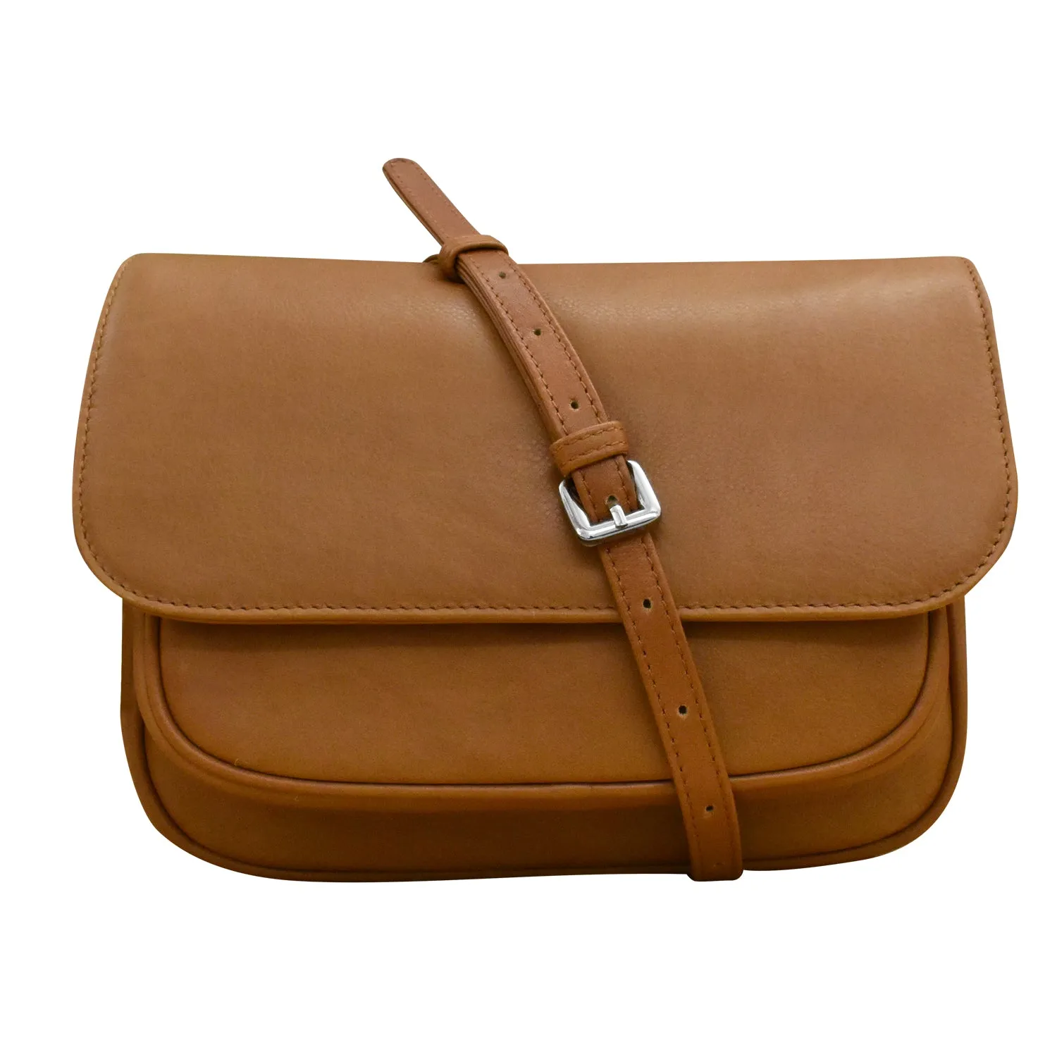 Single Pocket Flap Crossbody