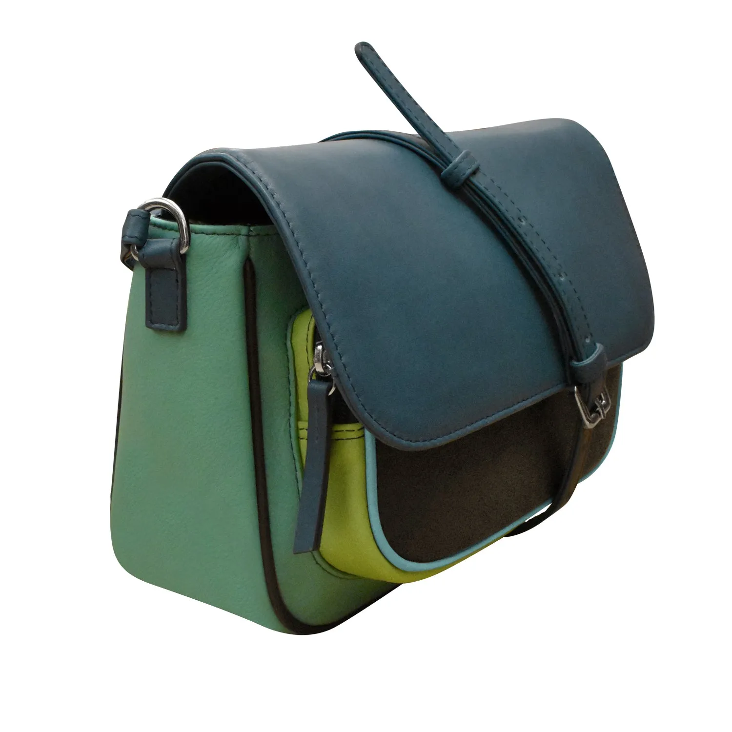 Single Pocket Flap Crossbody