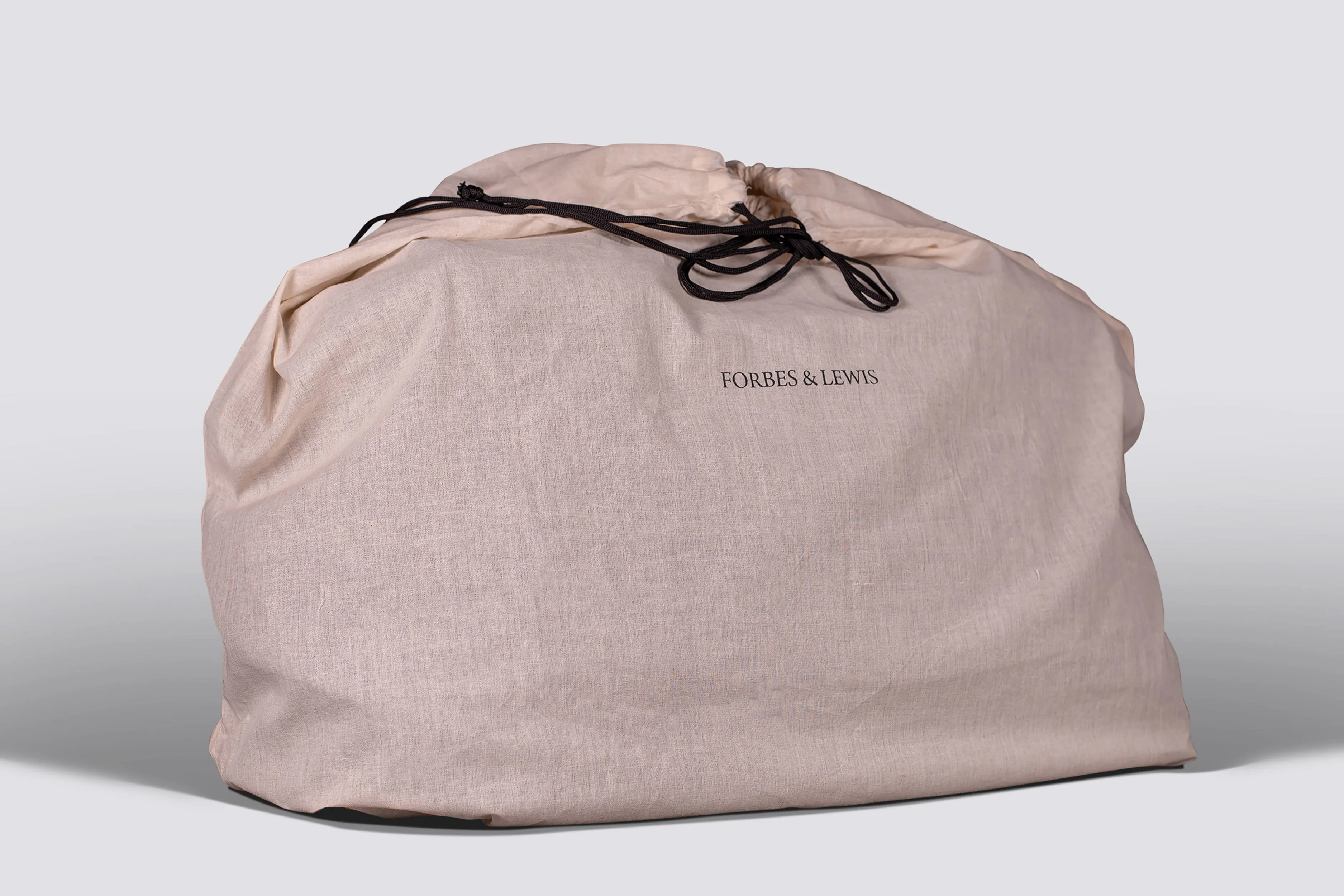 Somerset Holdall | Black Waxed Canvas