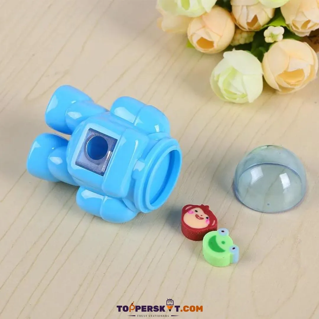Space Explorer Pencil Sharpener: Portable Astronaut-Inspired Design ( Pack of 1 )