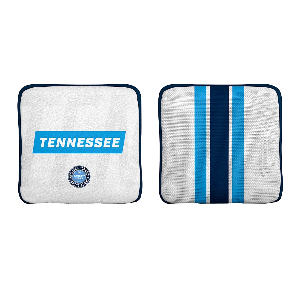Tennessee Football Gameday Stripes Synergy Edge Cornhole Bags