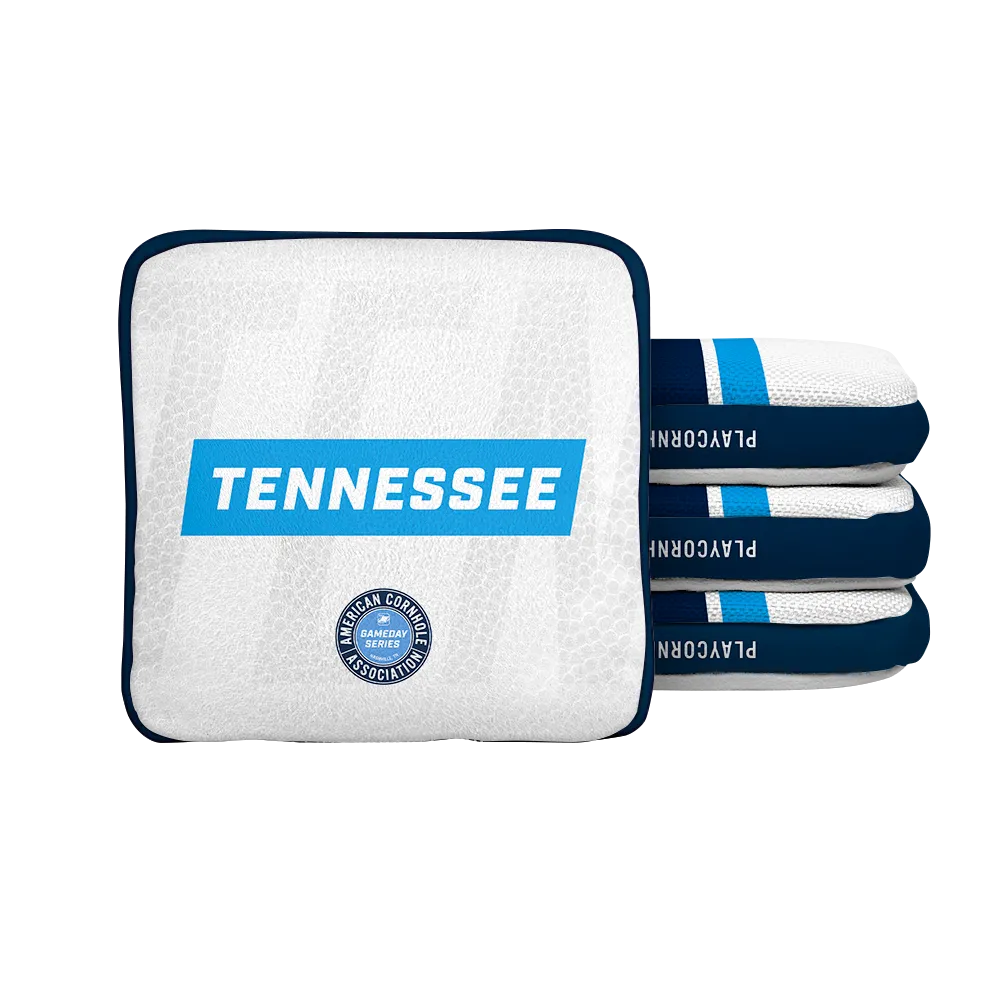 Tennessee Football Gameday Stripes Synergy Edge Cornhole Bags