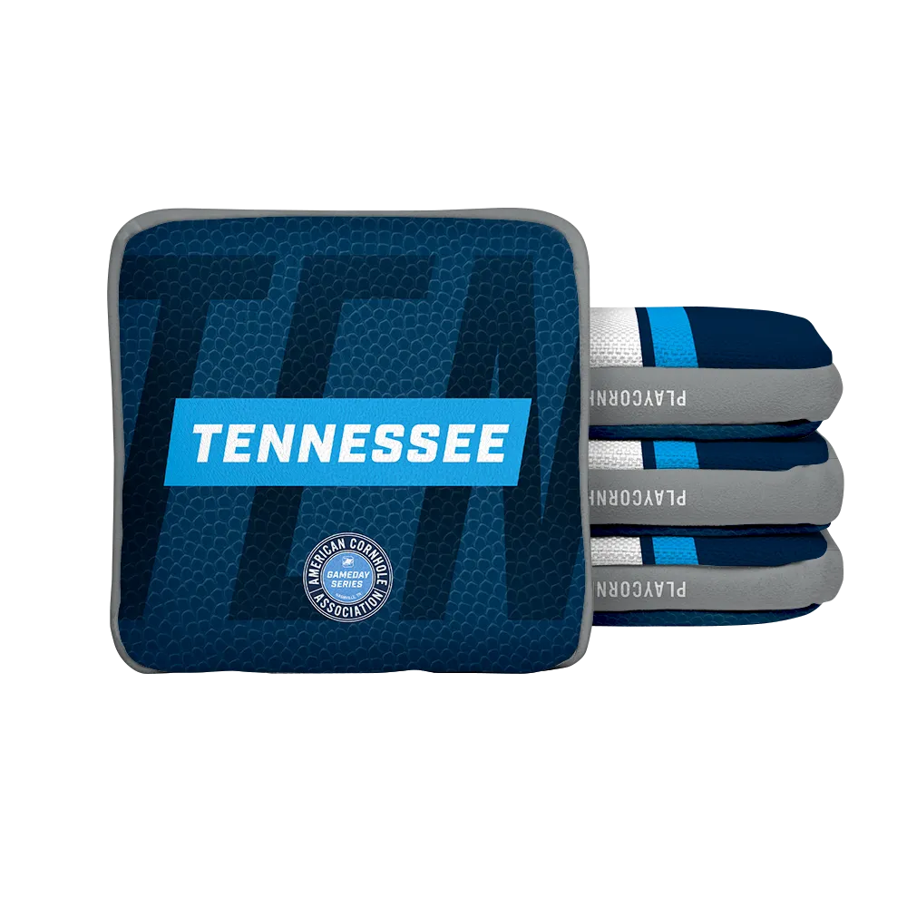 Tennessee Football Gameday Stripes Synergy Edge Cornhole Bags