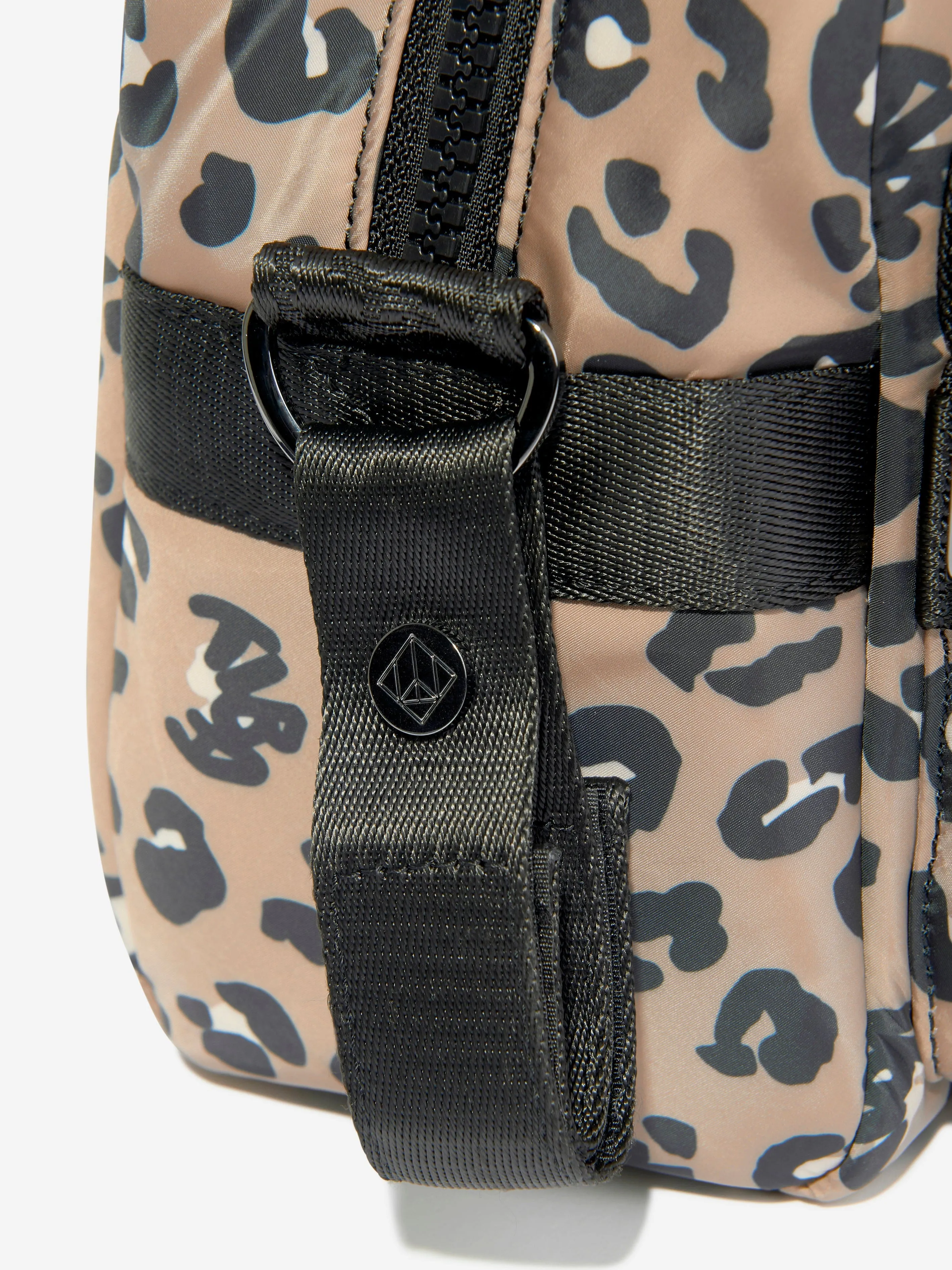 Tiba   Marl Baby Axel Buggy Organiser / Leopard Changing Bag in Brown (32cm)