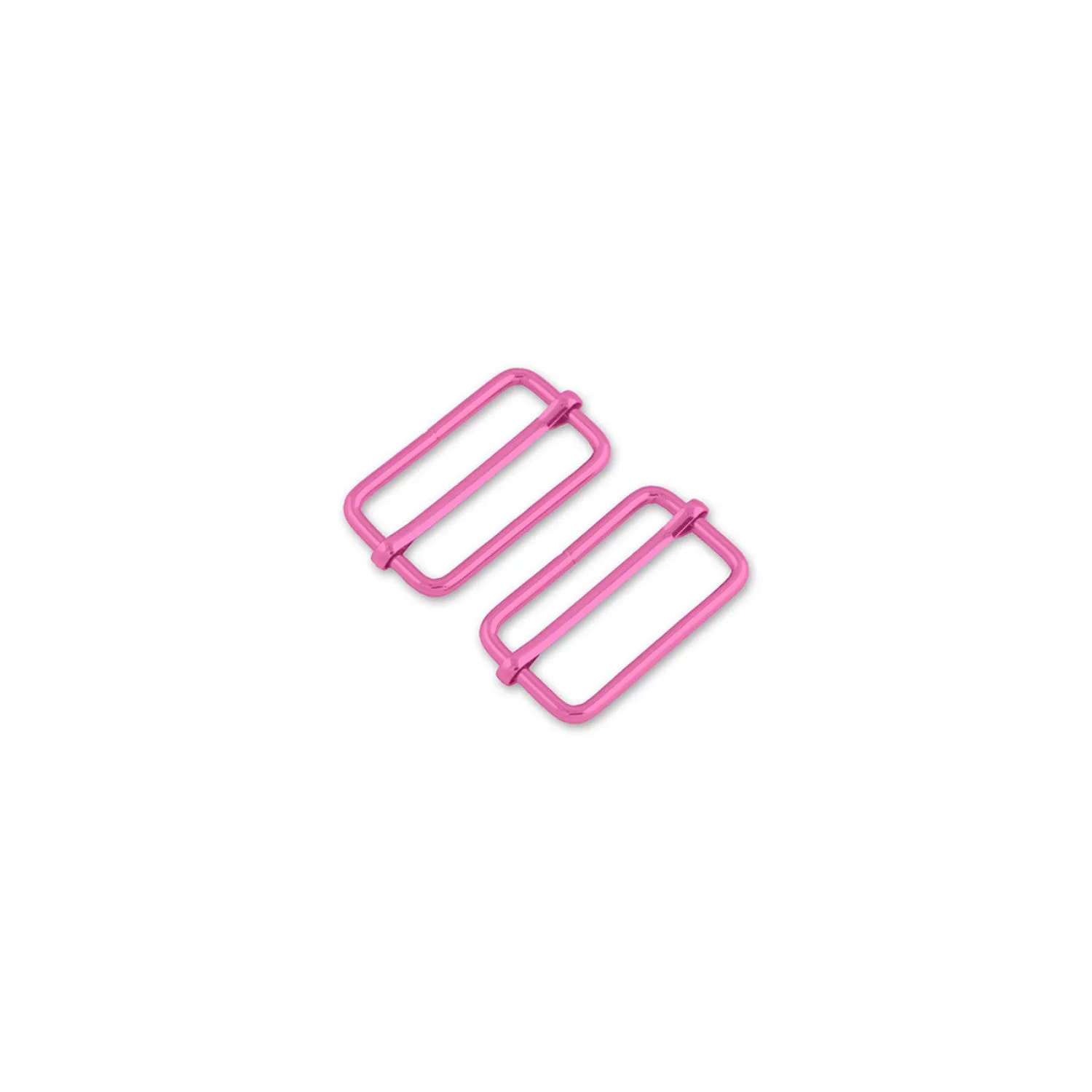 Two Tula Pink 1.5" Slider Buckles