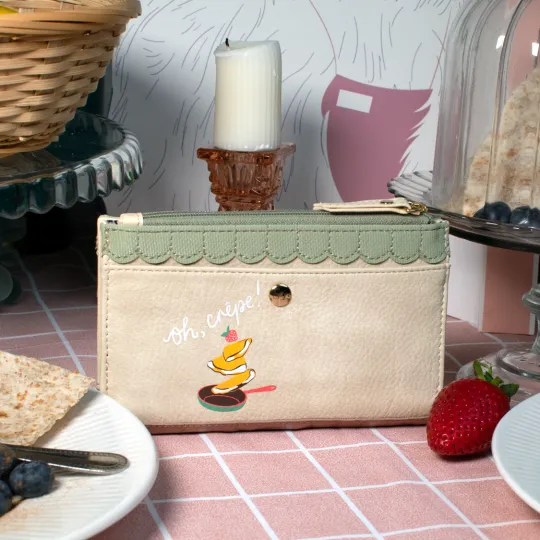 Vendula La Petite Crperie Compact Folding Wallet
