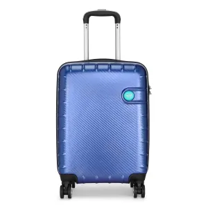 VIP Lisbon 22x38x55cm 4 Wheel Strolly Cabin Blue