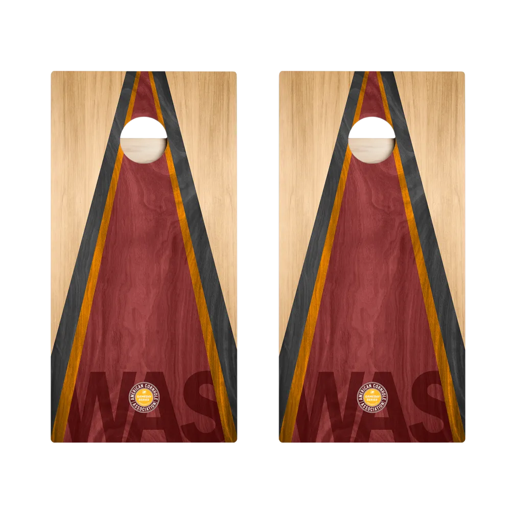 Washington Football Gameday Classic Triangle Star Cornhole Boards