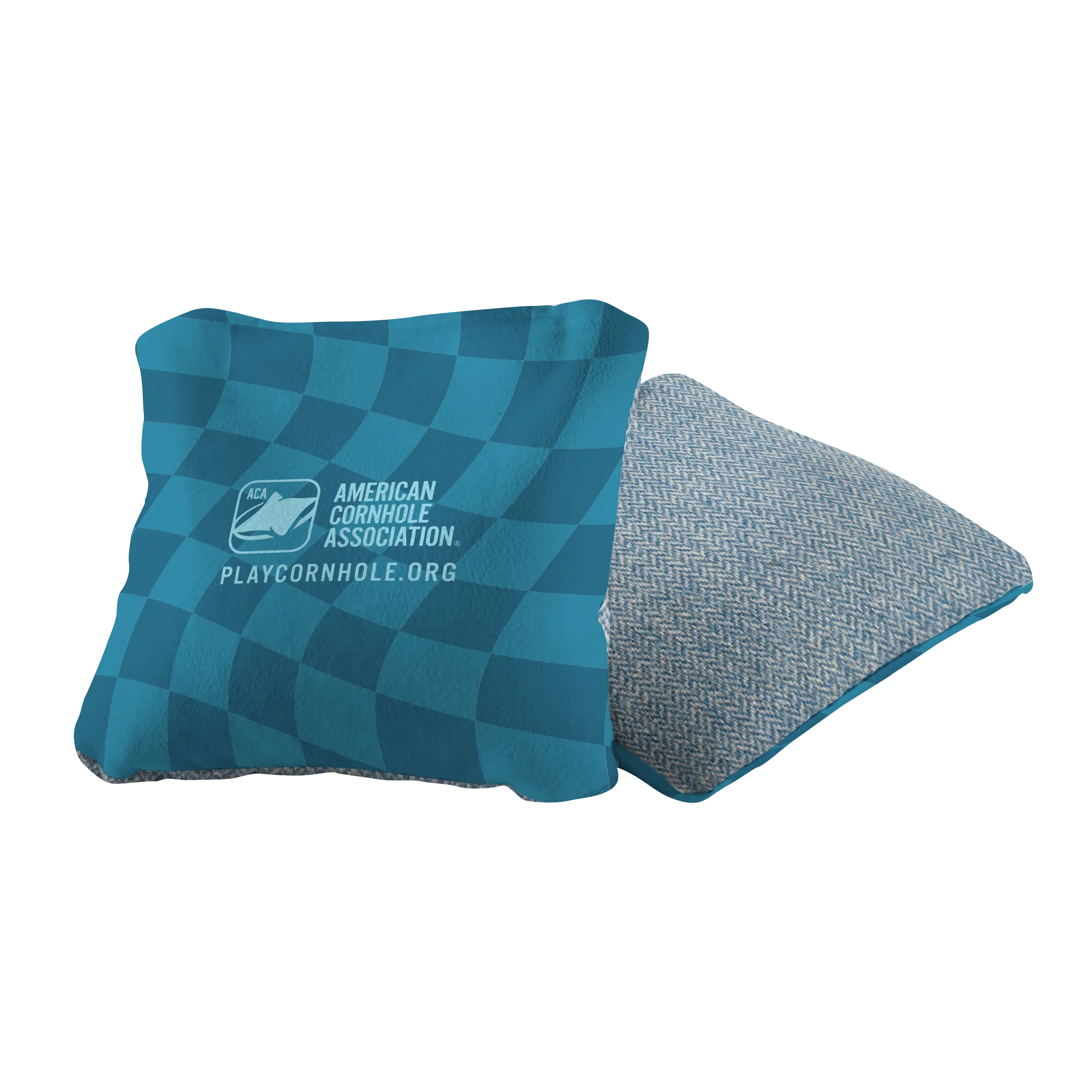 Wavy Retro Checkered Synergy Soft Cornhole Bags