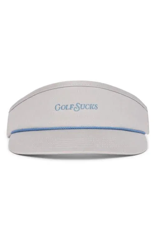 Weekend Agenda Visor - Heather Grey