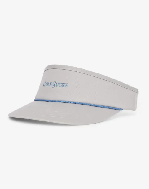 Weekend Agenda Visor - Heather Grey